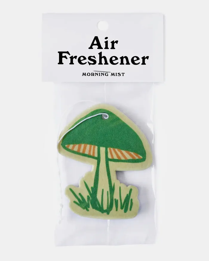 Mushroom Air Freshener Three Potato Four Earrings