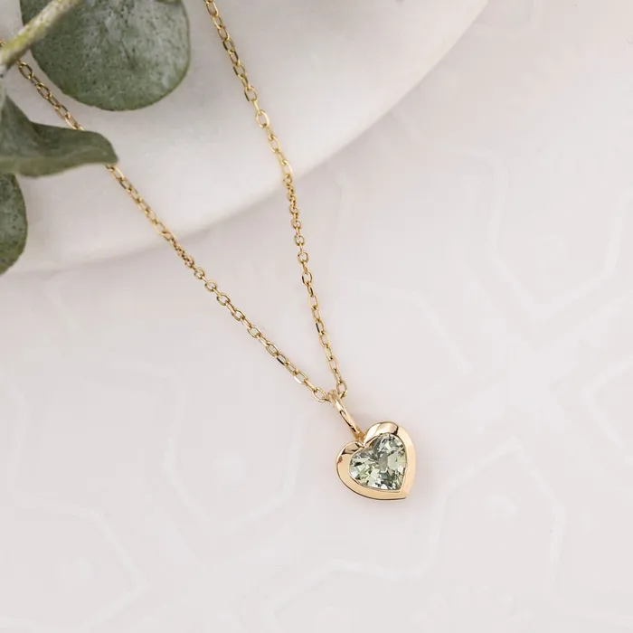 Necklaces Envero Jewelry Heart Charm Necklace Setting Necklaces Envero Jewelry Heart Charm Necklace Setting