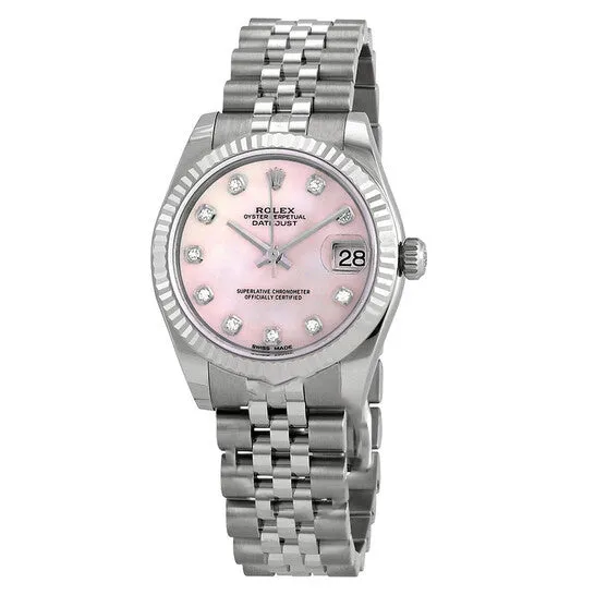 Bracelets JMS always Original Rolex Datejust Lady 31 Pink Motherofpearl with Diamonds Dial Stainless Steel Jubilee Bracelet Automatic Watch 178274PMDJ Bracelets JMS always Original Rolex Datejust Lady 31 Pink Motherofpearl with Diamonds Dial Stainless Steel Jubilee Bracelet Automatic Watch 178274PMDJ