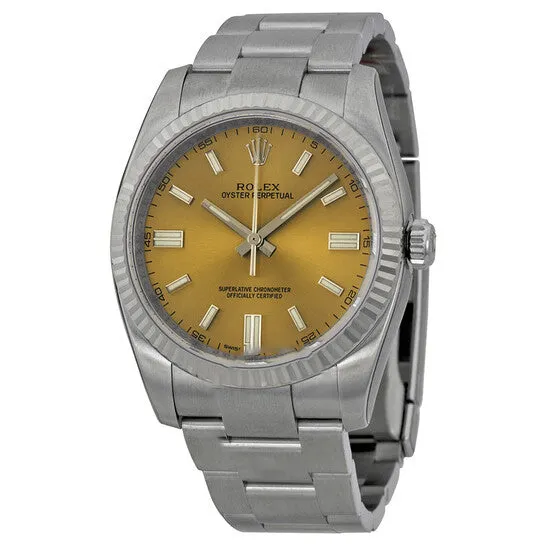 Bracelets JMS always Original Rolex Oyster Perpetual 36 mm Grape Dial Stainless Steel Bracelet Automatic Mens Watch 116034WGSO Bracelets JMS always Original Rolex Oyster Perpetual 36 mm Grape Dial Stainless Steel Bracelet Automatic Mens Watch 116034WGSO