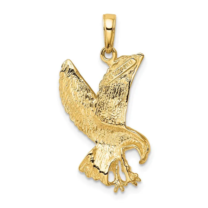 Goldia Charm Necklaces 14k Yellow Gold Eagle Charm