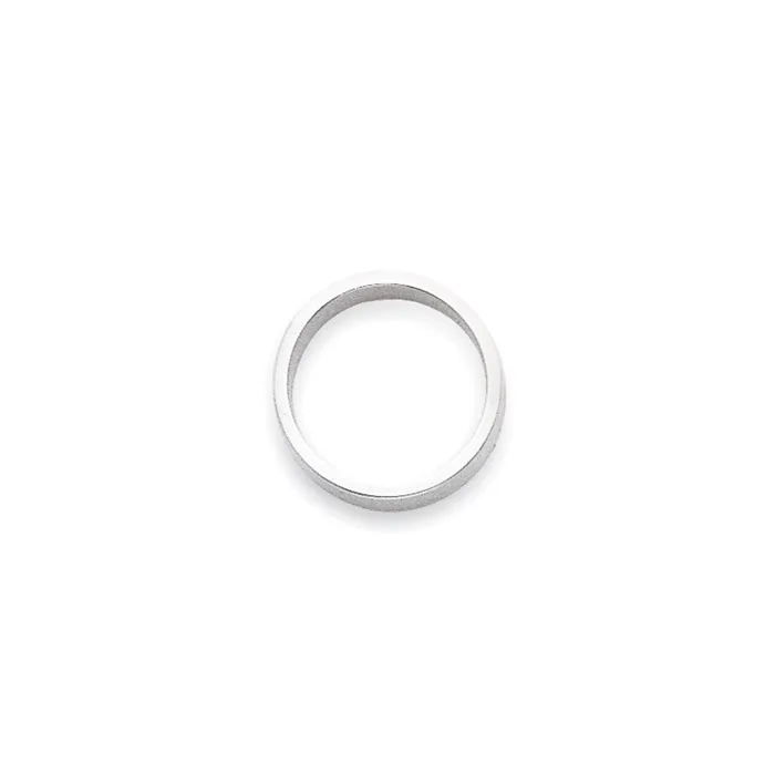 Goldia Solid 14K White Gold 2mm Light Weight Flat MensWomens Wedding Band Ring Size 4 Rings Goldia Solid 14K White Gold 2mm Light Weight Flat MensWomens Wedding Band Ring Size 4 Rings