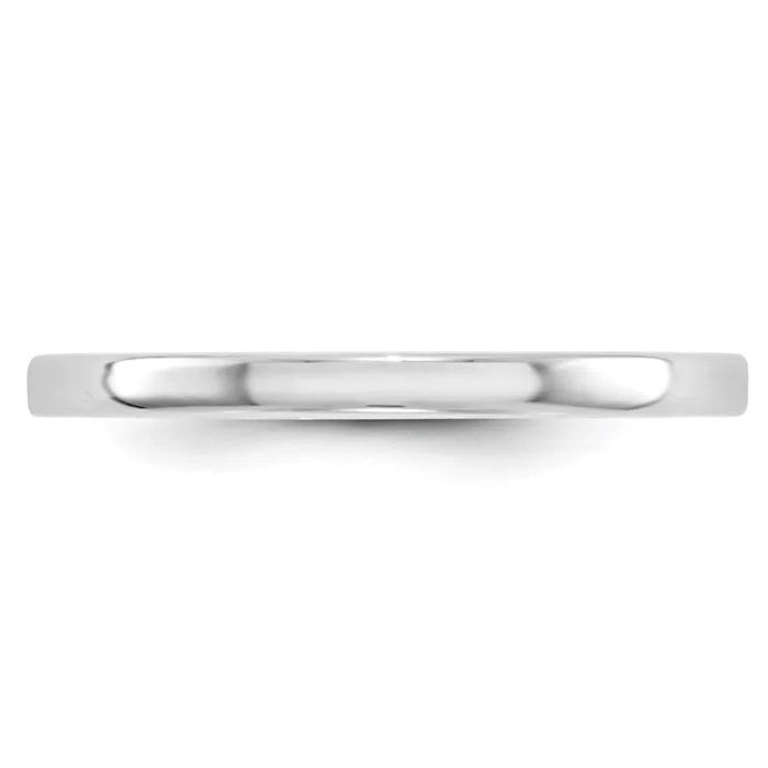 Goldia Solid 14K White Gold 2mm Light Weight Flat MensWomens Wedding Band Ring Size 4 Rings Goldia Solid 14K White Gold 2mm Light Weight Flat MensWomens Wedding Band Ring Size 4 Rings