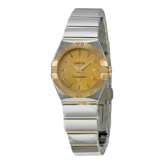 JMS always Bracelets Original Omega Constellation Champagne Dial Yellow Gold and Stainless Steel Ladies Watch 12320246008002 JMS always Bracelets Original Omega Constellation Champagne Dial Yellow Gold and Stainless Steel Ladies Watch 12320246008002