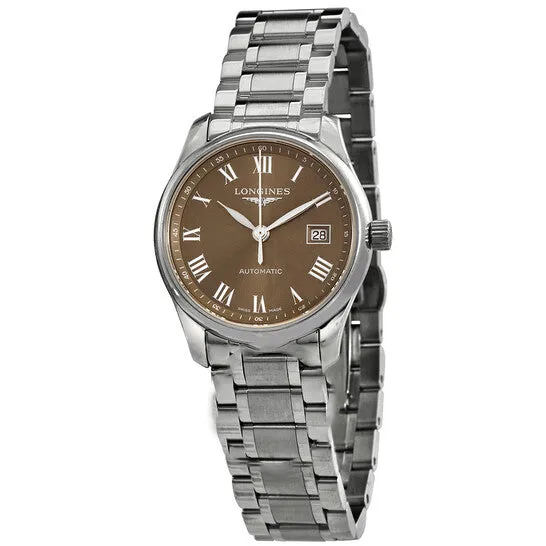 JMS always Watches Original Longines Master Collection Automatic Brown Dial Ladies Watch L22574716