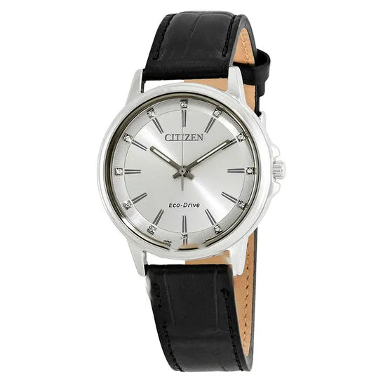 Original Citizen Chandler Silver Dial Ladies Watch FE703014A JMS always Watches Original Citizen Chandler Silver Dial Ladies Watch FE703014A JMS always Watches