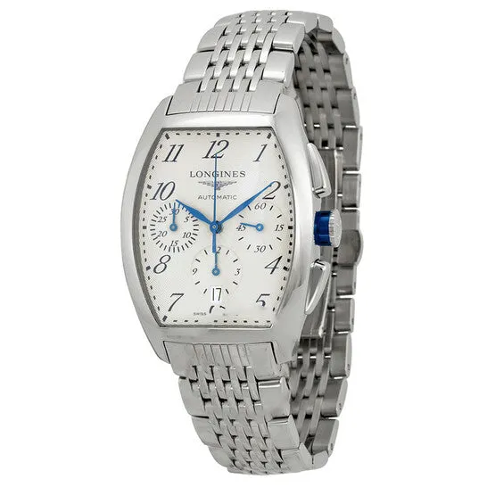 Original Longines Evidenza Automatic Chronograph Silver Dial Stainless Steel Mens Watch L26434736 JMS always Bracelets Original Longines Evidenza Automatic Chronograph Silver Dial Stainless Steel Mens Watch L26434736 JMS always Bracelets