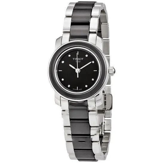 Original Tissot TTrend Black Ceramic Diamond Ladies Watch T0642102205600 JMS always Watches Original Tissot TTrend Black Ceramic Diamond Ladies Watch T0642102205600 JMS always Watches