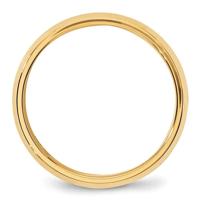 Rings Goldia Solid 10K Yellow Gold 6mm Bevel Edge Comfort Fit MensWomens Wedding Band Ring Size 135 Rings Goldia Solid 10K Yellow Gold 6mm Bevel Edge Comfort Fit MensWomens Wedding Band Ring Size 135