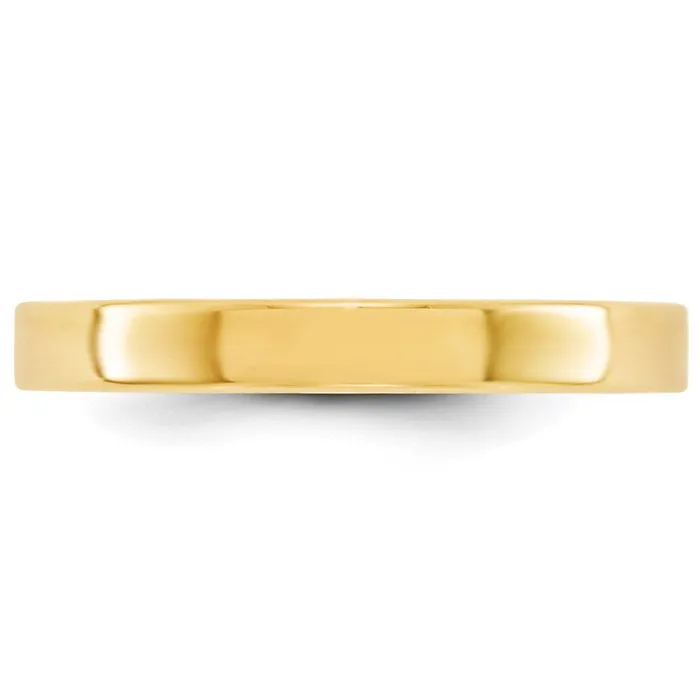 Rings Goldia Solid 18K Yellow Gold 3mm Light Weight Flat MensWomens Wedding Band Ring Size 55 Rings Goldia Solid 18K Yellow Gold 3mm Light Weight Flat MensWomens Wedding Band Ring Size 55