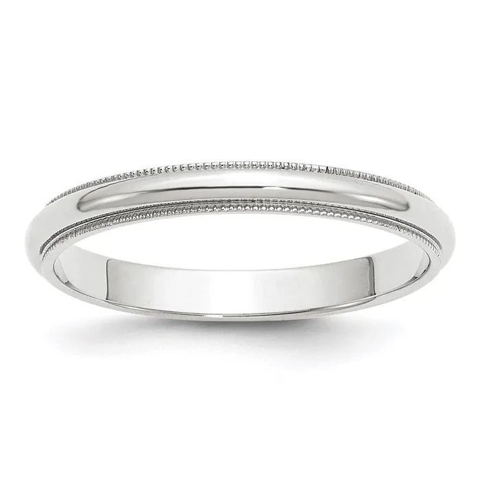 Rings Solid 18K Yellow Gold White Gold 3mm Milgrain MensWomens Wedding Band Ring Size 45 Goldia Rings Solid 18K Yellow Gold White Gold 3mm Milgrain MensWomens Wedding Band Ring Size 45 Goldia