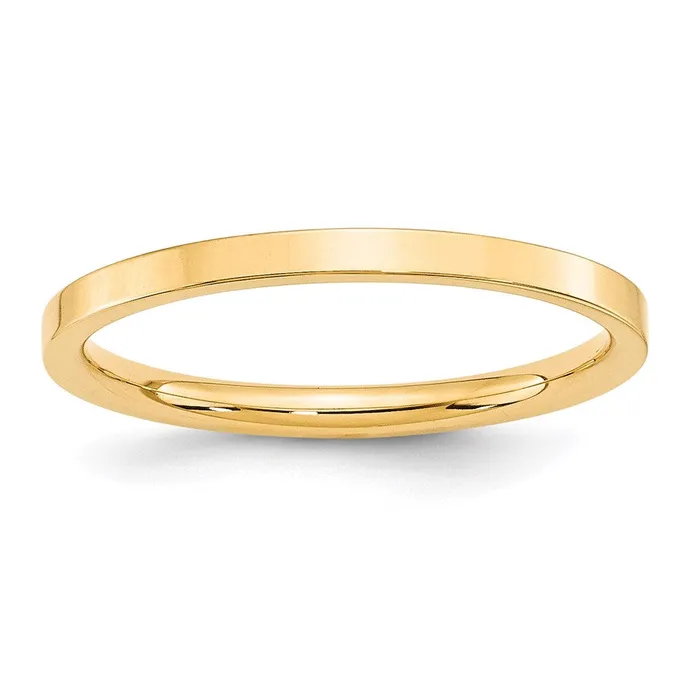 Solid 18K Yellow Gold 2mm Standard Flat Comfort Fit MensWomens Wedding Band Ring Size 8 Goldia Rings Solid 18K Yellow Gold 2mm Standard Flat Comfort Fit MensWomens Wedding Band Ring Size 8 Goldia Rings