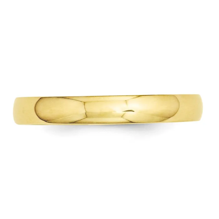 Solid 18K Yellow Gold 3mm HalfRound Wedding MensWomens Wedding Band Ring Size 8 Goldia Rings Solid 18K Yellow Gold 3mm HalfRound Wedding MensWomens Wedding Band Ring Size 8 Goldia Rings